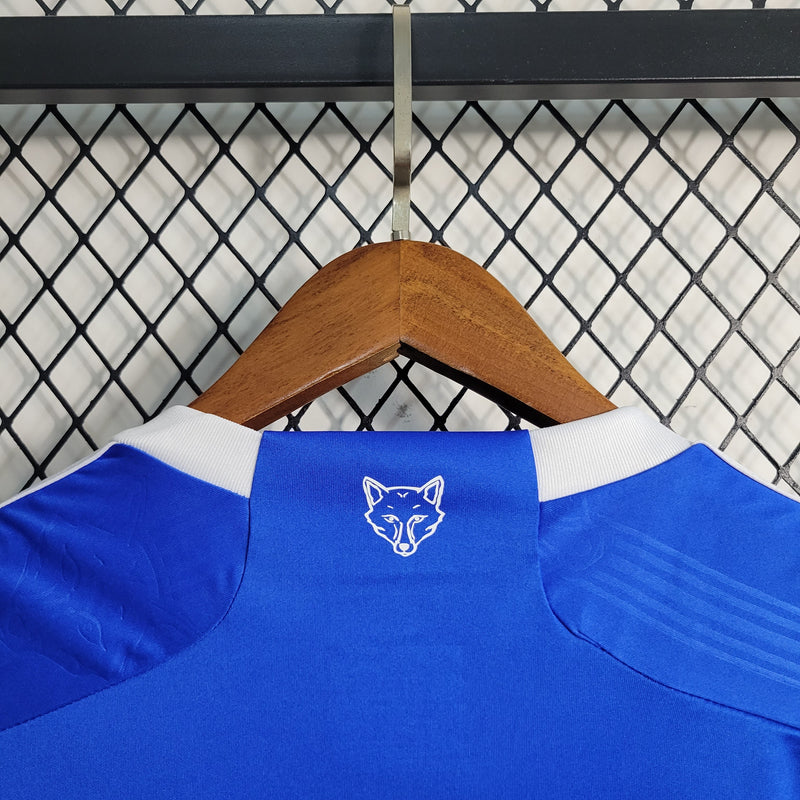 Camisa Leicester Home 23/24 Adidas Torcedor Masculina - Lançamento